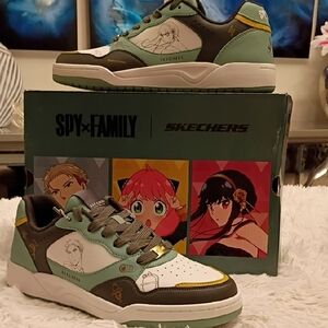 Skechers Koopa Spy X Family Men's Sz 10 Women's 11.5 Sneakers 🆕